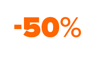 -50% για 2 μήνες