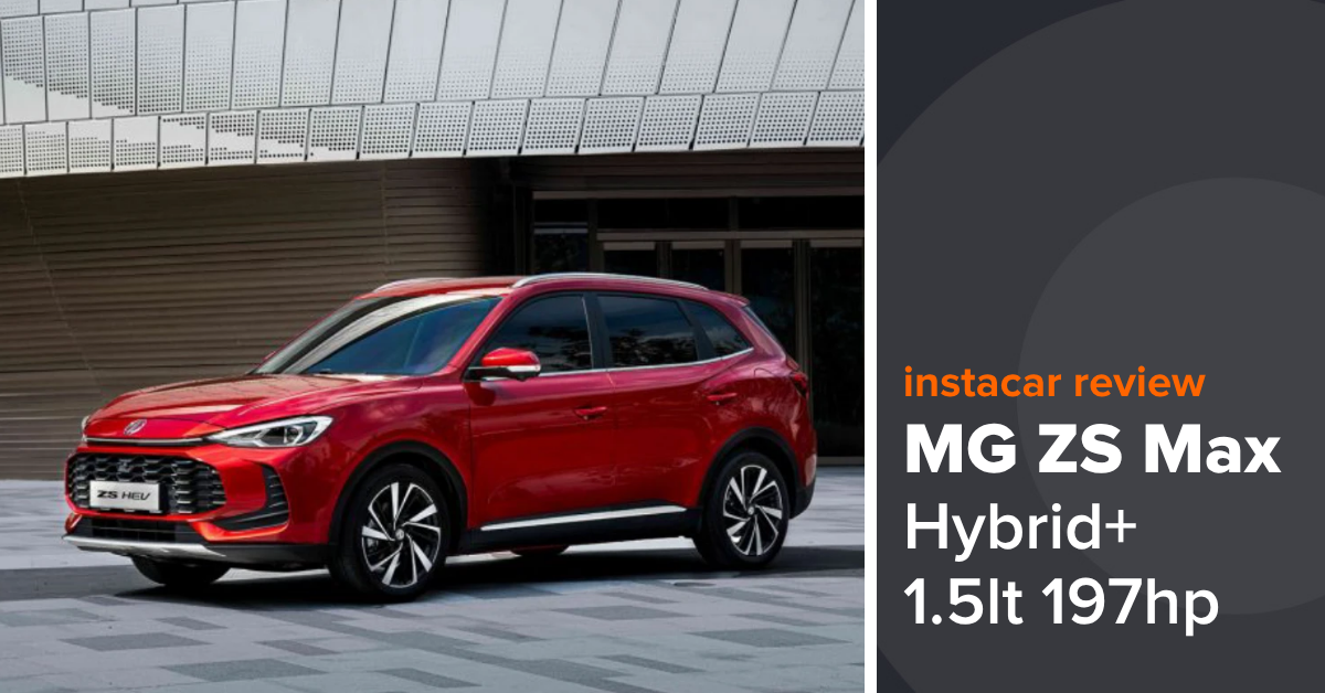 instacar review Mg zs hybrid max