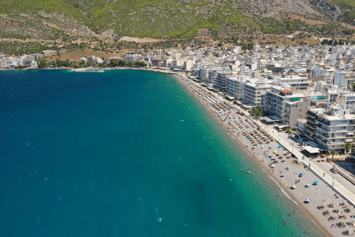 Loutraki bay