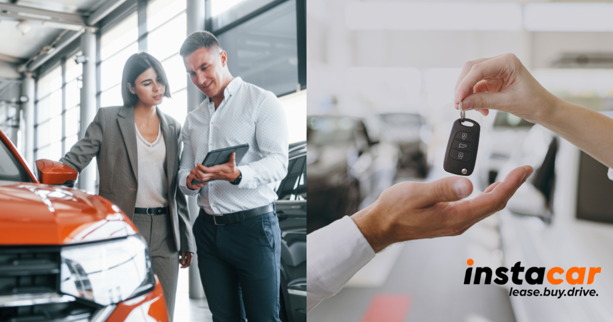 instacar trade-in leasing